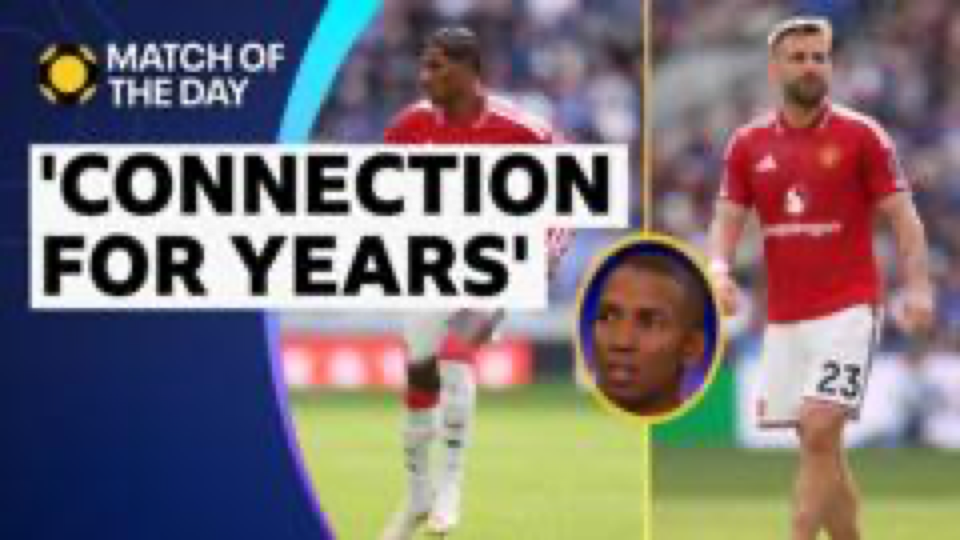 Source-supplied image for: Young praises Rashford and Shaw chemistry
