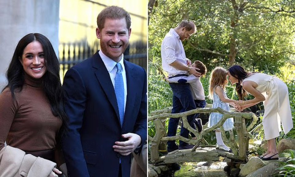 Source-supplied image for: Meghan mulls 'return to charity work' as Sussexes remain concerned by lack of security for school run following return to UK