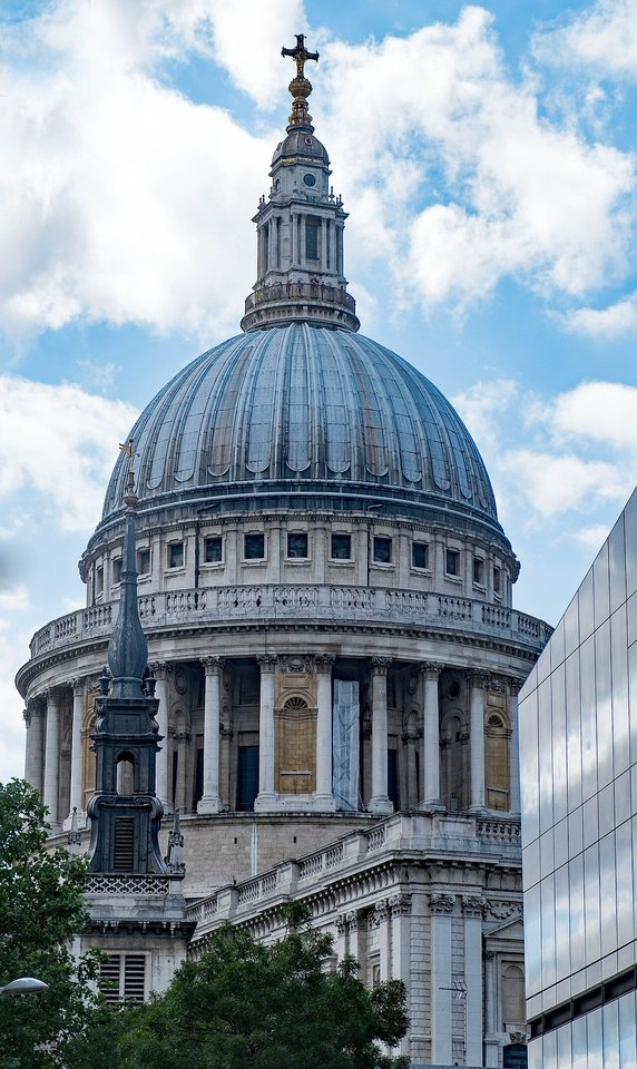 Illustrative file photo — the dome of St Paul's Cathedral, London. Original photo date: 2016-07-05. Not a photograph of the reported event.